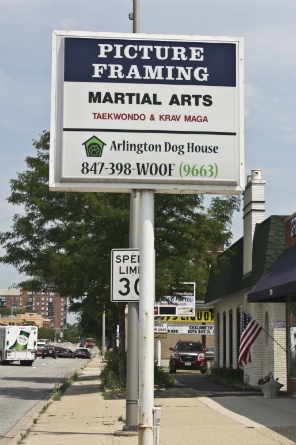 Arlington Heights Shops; Electrical Sign